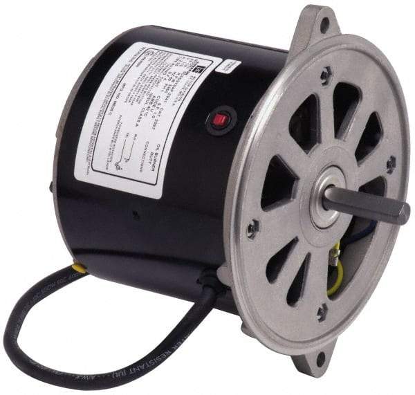 US Motors - 1/7 hp, TEFC Enclosure, Manual Thermal Protection, 3,450 RPM, 115 Volt, 60 Hz, Split Phase Motor - Size 48M Frame, M-Flange Mount, 1 Speed, Ball Bearings, 2.3 Full Load Amps, B Class Insulation, CW Lead End - Americas Tooling