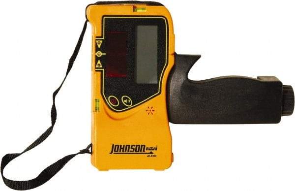 Johnson Level & Tool - Laser Level 9 V Battery, Laser Detector - Use With Line Generated Lasers - Americas Tooling