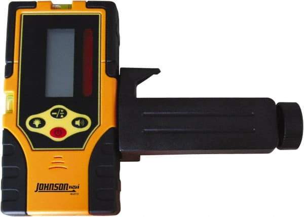 Johnson Level & Tool - Laser Level 9 V Battery, Laser Detector - Use With Red Beam Rotary Laser - Americas Tooling