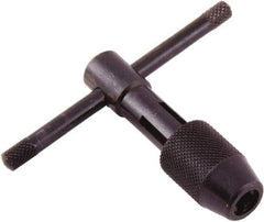 Regal Cutting Tools - #12 to 1/2" Tap Capacity, T Handle Tap Wrench - 3-5/8" Overall Length - Americas Tooling