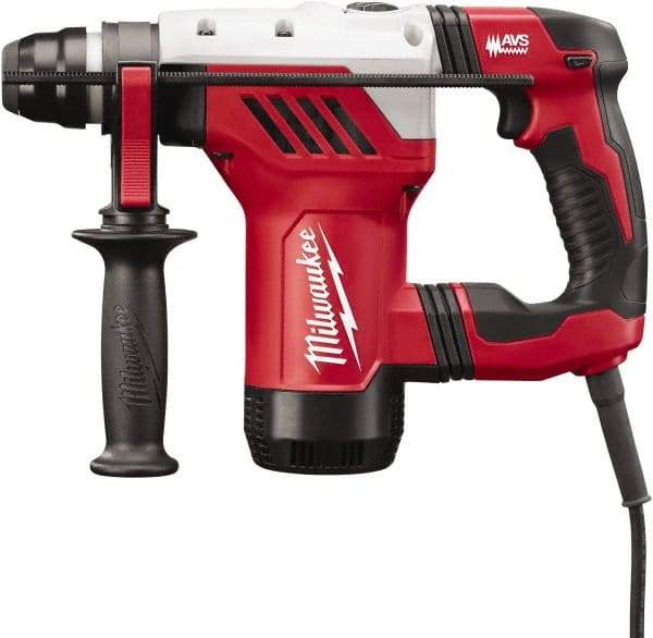 Milwaukee Tool - 120 Volt 1-1/8" SDS Plus Chuck Electric Rotary Hammer - 0 to 5,500 BPM, 0 to 1,500 RPM, Reversible - Americas Tooling