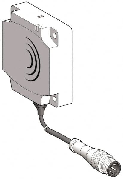 Telemecanique Sensors - NPN, PNP, 40 to 60mm Detection, Flat, Inductive Proximity Sensor - 2 Wires, IP67, 24 to 240 VAC/VDC, 80mm Wide - Americas Tooling