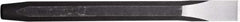 Paramount - 12" OAL x 1/2" Blade Width Cold Chisel - 1/2" Tip, 7/16" Stock, Steel Handle - Americas Tooling