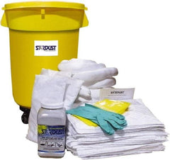 Stardust Spill Products - Spill Clean-Up System Accessory Kit Spill Kit - 32 Gal Mobile Spill Cart - Americas Tooling