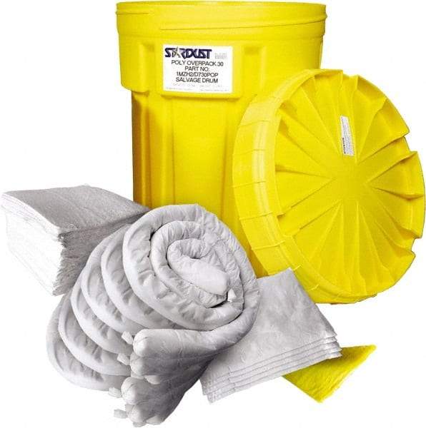 Stardust Spill Products - Spill Clean-Up System Accessory Kit Spill Kit - 30 Gal Mobile Spill Cart - Americas Tooling