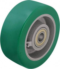 Blickle - 1 Inch Diameter x 3-9/64 Inch Wide, Polyurethane-Elastomer Blickle Softhane Caster Wheel - 3,080 Lb. Capacity, 1 Inch Axle Diameter, Ball Bearing - Americas Tooling