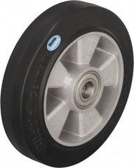 Blickle - 10 Inch Diameter x 1-31/32 Inch Wide, Solid Rubber Caster Wheel - 1,430 Lb. Capacity, 25/32 Inch Axle Diameter, Ball Bearing - Americas Tooling