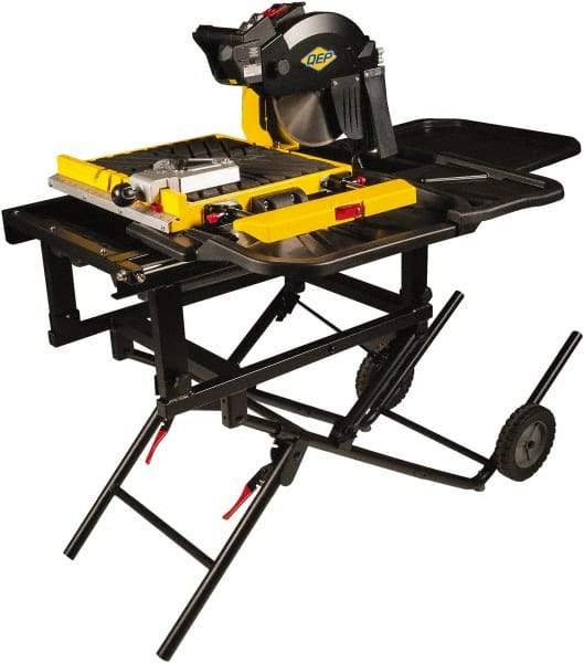 QEP - 15 Amps, 10" Blade Diam, 4,500 RPM, Electric Circular Saw - 120 Volts, 2.5 hp, 5/8" Arbor Hole, Right Blade - Americas Tooling