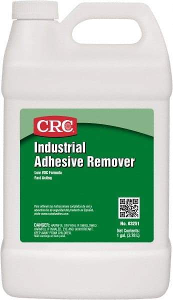 CRC - 1 Gal Bottle Adhesive Remover - VOC Content g/L 0, Removes Adhesives - Americas Tooling