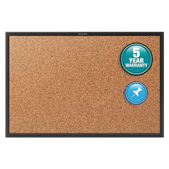 Quartet - Cork Bulletin Boards Style: Open Cork Bulletin Board Color: Natural - Americas Tooling