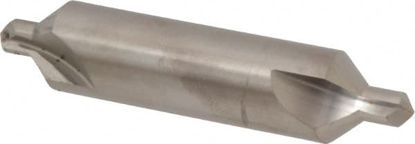 Hertel - #8 Plain Cut 82° Incl Angle Solid Carbide Combo Drill & Countersink - Americas Tooling