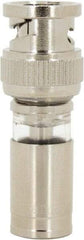 Ideal - Straight, BNC Compression Coaxial Connector - Compatible with RG59, Brass Body - Americas Tooling