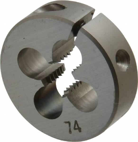 OSG - #12-28 UNF High Speed Steel Round Adjustable Die - Americas Tooling