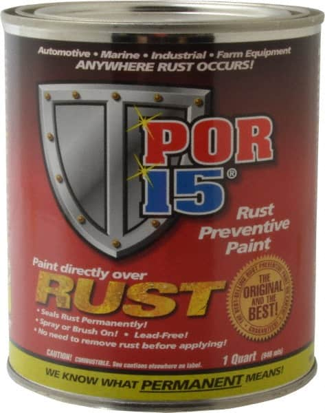 POR-15 - 1 Quart, Clear, Rust Preventative Paint - Comes in Can - Americas Tooling