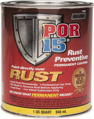 POR-15 - 1 Quart, Silver, Rust Preventative Paint - Comes in Can - Americas Tooling