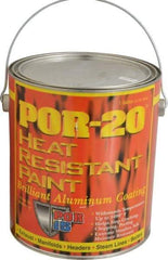 POR-15 - 1 Gal Aluminum Automotive Heat Resistant Paint - 1,200°F Max Temp, Comes in Can with Handle - Americas Tooling