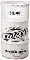 Lubriplate - 120 Lb Drum Aluminum High Temperature Grease - White, Food Grade & High/Low Temperature, 300°F Max Temp, NLGIG 00, - Americas Tooling