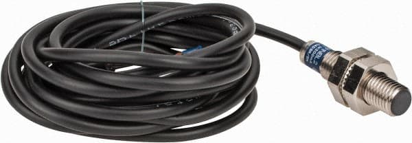 Telemecanique Sensors - NPN, NC, 1.5mm Detection, Cylinder Shielded, Inductive Proximity Sensor - 3 Wires, IP67, 12 to 24 VDC, M8x1 Thread, 1.3 Inch Long x 0.31 Inch Wide - Americas Tooling