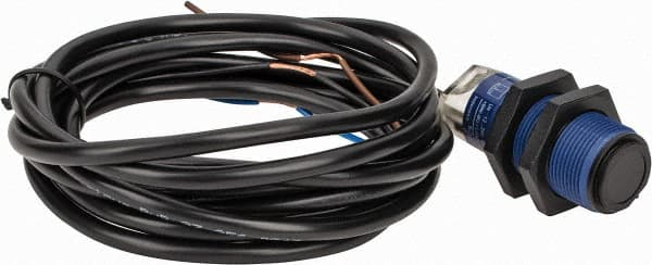 Telemecanique Sensors - Cable Connector, 15m Nominal Distance, Shock and Vibration Resistant, Through Beam Photoelectric Sensor - 12 to 24 VDC, 500 Hz, PBT, 1.81 Inch Long x 0.71 Inch Wide - Americas Tooling