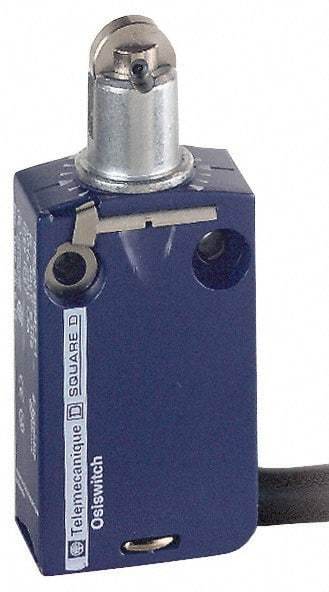 Telemecanique Sensors - SPDT, NC/NO, 240 VAC, 250 VDC, Removable Cable Terminal, Roller Plunger Actuator, General Purpose Limit Switch - 1, 2, 6, 12, 13, 4X, 6P NEMA Rating, IP66, IP67, IP68 IPR Rating - Americas Tooling