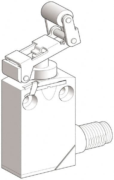 Telemecanique Sensors - SPDT, NC/NO, 240 VAC, 250 VDC, Screw Terminal, Roller Plunger Actuator, General Purpose Limit Switch - 1, 2, 6, 12, 13, 4X, 6P NEMA Rating, IP66, IP67, IP68 IPR Rating - Americas Tooling