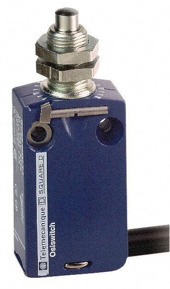 Telemecanique Sensors - DP, NC/NO, 240 VAC, Removable Cable Terminal, End Plunger Actuator, General Purpose Limit Switch - IP66, IP67, IP68 IPR Rating - Americas Tooling