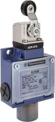 Telemecanique Sensors - SPDT, NC/NO, 240 VAC, 250 VDC, Screw Terminal, Roller Lever Actuator, General Purpose Limit Switch - 1, 2, 4, 6, 12, 13, 6P NEMA Rating, IP66 IPR Rating - Americas Tooling