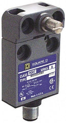 Square D - SPDT, NC/NO, Multiple VDC Levels, 4 Pin AC Micro Connector Terminal, Rotary Spring Return Actuator, General Purpose Limit Switch - 1, 2, 4, 6, 6P NEMA Rating, IP67 IPR Rating - Americas Tooling