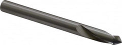 Hertel - 1/4" Body Diam, 90°, 2-5/8" OAL, Cobalt Spotting Drill - Americas Tooling