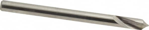 Hertel - 4mm Body Diam, 90°, 52mm OAL, Cobalt Spotting Drill - Americas Tooling