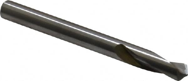 Hertel - 1/4" Body Diam, 120°, 2-5/8" OAL, Cobalt Spotting Drill - Americas Tooling