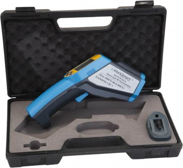 Value Collection - -60 to 871°C (-76 to 1600°F) Infrared Thermometer - 30:1 Distance to Spot Ratio - Americas Tooling