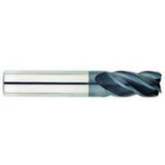 3/4" Dia. - 1-1/2" LOC - 4" OAL - 4 FL Carbide S/E HP End Mill-AlTiN - Americas Tooling