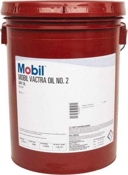 Mobil - 5 Gal Pail, Mineral Way Oil - ISO Grade 68, SAE Grade 9 - Americas Tooling