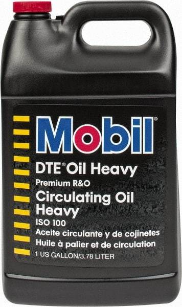 Mobil - 1 Gal Container Mineral Circulating Oil - SAE 30, ISO 100, 95.1 cSt at 40°C & 10.9 cSt at 100°F - Americas Tooling