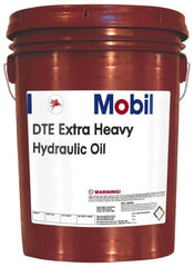 Mobil - 5 Gal Pail Mineral Circulating Oil - SAE 40, ISO 150, 146 cSt at 40°C & 14.4 cSt at 100°F - Americas Tooling