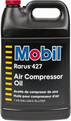 Mobil - 1 Gal Bottle, ISO 100, SAE 30, Air Compressor Oil - 300°, 104.6 Viscosity (cSt) at 40°C, 11.6 Viscosity (cSt) at 100°C - Americas Tooling