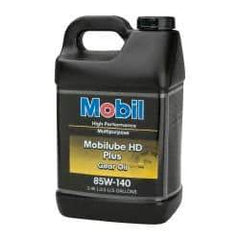 Mobil - 2.5 Gal Bottle, Gear Oil - 26.6 St Viscosity at 100°C, 260 St Viscosity at 40°C - Americas Tooling