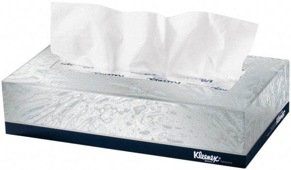 Kleenex - Flat Box of White Facial Tissues - 2 Ply - Americas Tooling