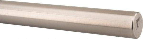 Thomson Industries - 1/2" Diam, 20" Long, Steel Standard Round Linear Shafting - 60-65C Hardness - Americas Tooling