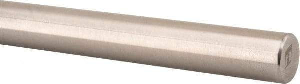 Thomson Industries - 3/8" Diam, 5" Long, Steel Standard Round Linear Shafting - 60-65C Hardness - Americas Tooling