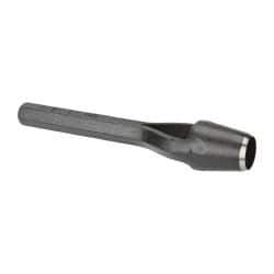 Value Collection - 9/16" Arch Punch - 4-7/8" OAL, Steel - Americas Tooling