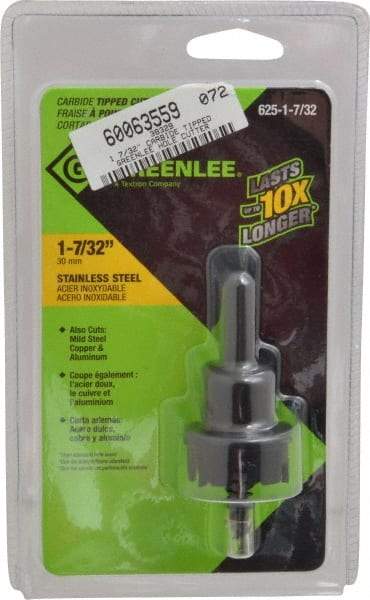 Greenlee - 1-7/32" Diam, Hole Saw - Americas Tooling