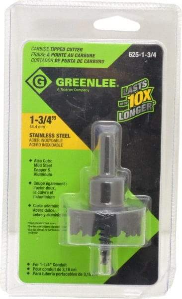 Greenlee - 1-3/4" Diam, Hole Saw - Americas Tooling