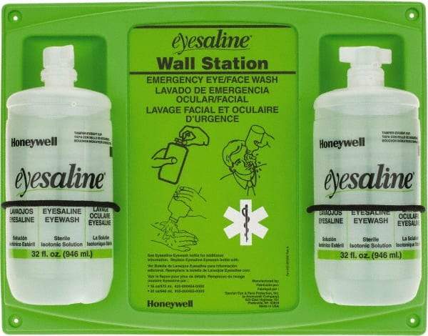 Honeywell - 32 oz, Disposable Double Station - Approved by ANSI Z358.1-2009 - Americas Tooling