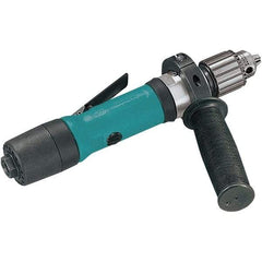 Dynabrade - 1/4" Keyed Chuck - Inline Handle, 5,000 RPM, 22 CFM, 0.4 hp - Americas Tooling