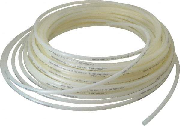 Parker - 8mm OD, 100' Long, Nylon Tube - Natural, 247 Max psi, -65 to 200°F - Americas Tooling