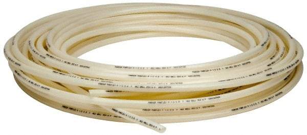 Parker - 3/8" ID x 1/2" OD, 1/16" Wall Thickness, 100' Long, Nylon Tube - Natural, 250 Max psi, -65 to 200°F - Americas Tooling