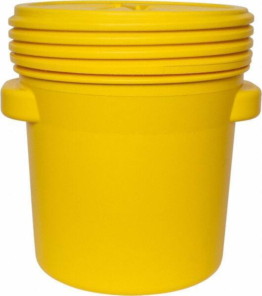 Eagle - 20 Gallon Closure Capacity, Screw On Closure, Yellow Lab Pack - 5 Gallon Container, Polyethylene, 125 Lb. Capacity, UN 1H2/X57/S Listing - Americas Tooling