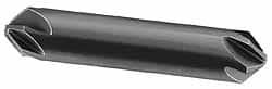 Hertel - 3/4" Head Diam, 3/4" Shank Diam, 6 Flute 120° High Speed Steel Countersink - Americas Tooling